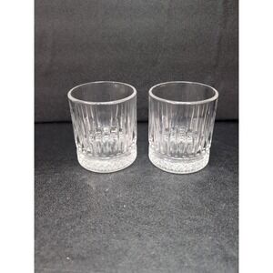 Grand Marnier Lowball Glasses, Old Fashion Bourbon, Set of 2, Whiskey‎ Glasses